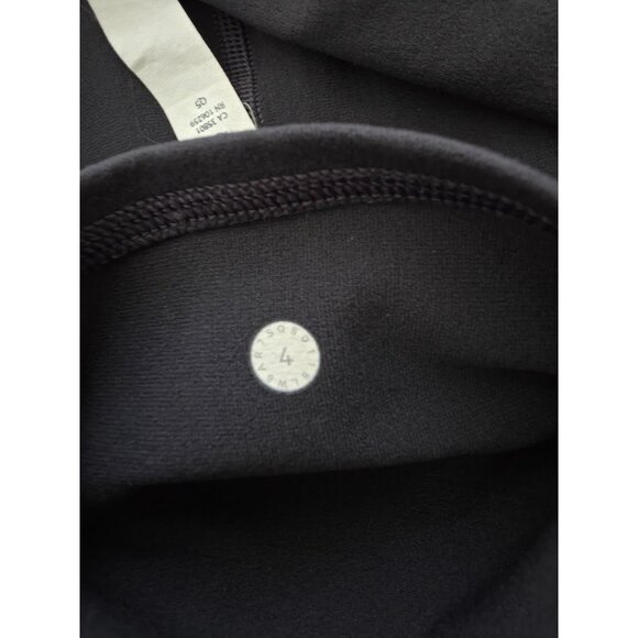 Lululemon Reveal 7/8 Gray Athletic Mesh Leg Tight Vortex 25" Women's Sz 4 - Picture 9 of 11